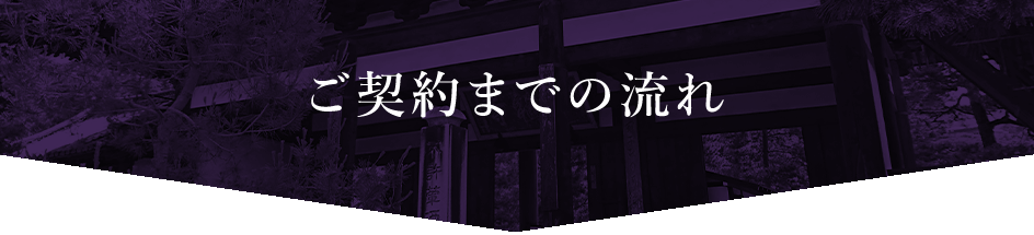 ご購入までの流れ